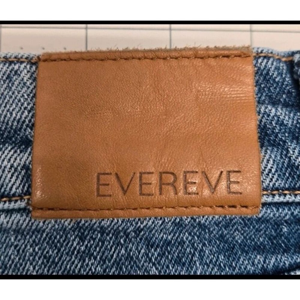 Evereve Blue Medium Wash Denim Skirt Womens 28 - Picture 6 of 9
